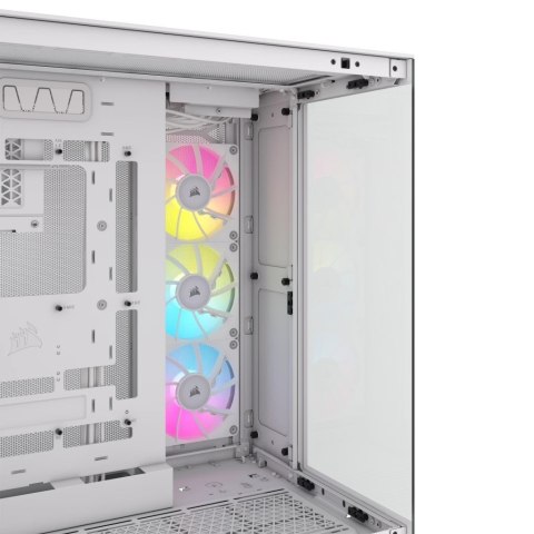 Corsair ICUE LINK 6500X RGB Tempered Glass Mid-Tower, White Corsair ICUE LINK 6500X RGB Tempered Glass Mid-Tower, White