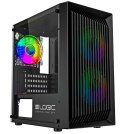 LOGIC OBUDOWA LOGIC ATOS ARGB MINI USB 3.0 BEZ ZASILACZA