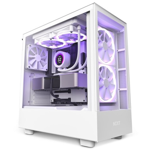 NZXT NZXT OBUDOWA H5 ELITE Z OKNEM BIAŁA CC-H51EW-01 NZXT NZXT OBUDOWA H5 ELITE Z OKNEM BIAŁA CC-H51EW-01