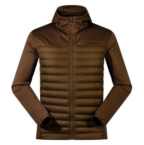Berghaus Kurtka hybrydowa męska Berghaus Vaskye Hooded Hybrid Jacket roz. L brązowa Berghaus Kurtka hybrydowa męska Berghaus Vaskye Hooded Hybrid Jacket roz. L brązowa