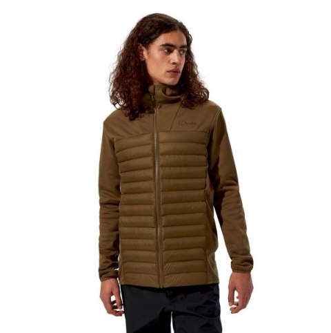 Berghaus Kurtka hybrydowa męska Berghaus Vaskye Hooded Hybrid Jacket roz. L brązowa Berghaus Kurtka hybrydowa męska Berghaus Vaskye Hooded Hybrid Jacket roz. L brązowa