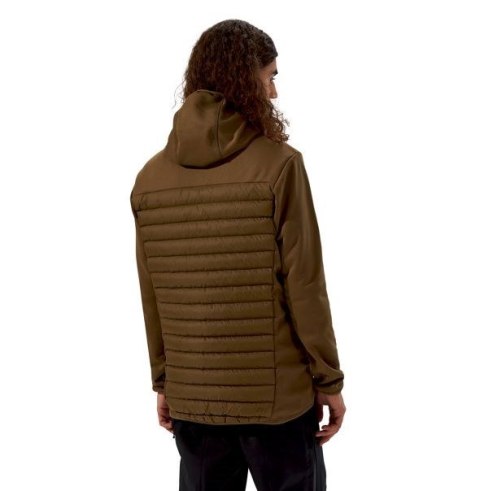 Berghaus Kurtka hybrydowa męska Berghaus Vaskye Hooded Hybrid Jacket roz. L brązowa Berghaus Kurtka hybrydowa męska Berghaus Vaskye Hooded Hybrid Jacket roz. L brązowa