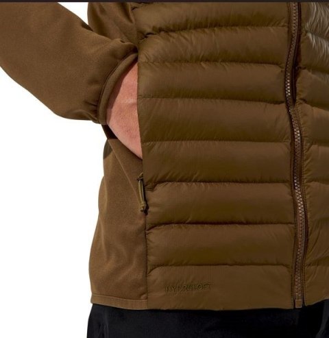 Berghaus Kurtka hybrydowa męska Berghaus Vaskye Hooded Hybrid Jacket roz. L brązowa Berghaus Kurtka hybrydowa męska Berghaus Vaskye Hooded Hybrid Jacket roz. L brązowa