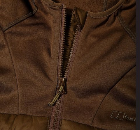 Berghaus Kurtka hybrydowa męska Berghaus Vaskye Hooded Hybrid Jacket roz. M brązowa Berghaus Kurtka hybrydowa męska Berghaus Vaskye Hooded Hybrid Jacket roz. M brązowa