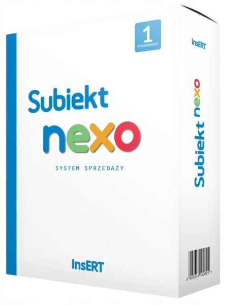 Insert Insert Subiekt nexo (1 stan.; Wieczysta; BOX; Inna) Insert Insert Subiekt nexo (1 stan.; Wieczysta; BOX; Inna)