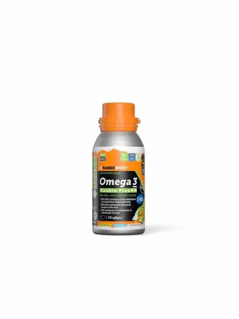 NAMEDSPORT Suplement NAMEDSPORT Omega3 double plus ++ 110 kapsułek NAMEDSPORT Suplement NAMEDSPORT Omega3 double plus ++ 110 kapsułek