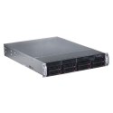 Supermicro OBUDOWA SERWEROWA SUPERMICRO CSE-825TQC-R802LPB (Black 2U SC825TQC SAS3 LP Chassis w/ Red. 800W PWS)