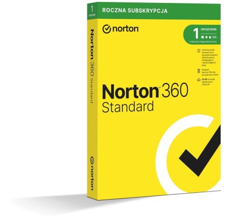 Symantec Norton 360 Standard 1D/12M BOX (NIE WYMAGA KARTY) Symantec Norton 360 Standard 1D/12M BOX (NIE WYMAGA KARTY)