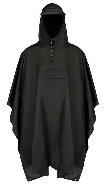 Viking Poncho przeciwdeszczowe dla dorosłych VIKING Vesper czarne Viking Poncho przeciwdeszczowe dla dorosłych VIKING Vesper czarne