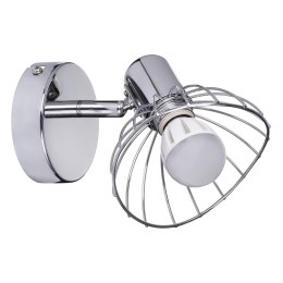 Activejet Kinkiet pojedynczy sufitowy ścienny chrom Activejet GIZEL reflektor E14 do salonu