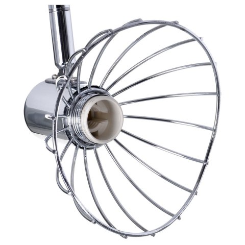 Activejet Kinkiet pojedynczy sufitowy ścienny chrom Activejet GIZEL reflektor E14 do salonu Activejet Kinkiet pojedynczy sufitowy ścienny chrom Activejet GIZEL reflektor E14 do salonu