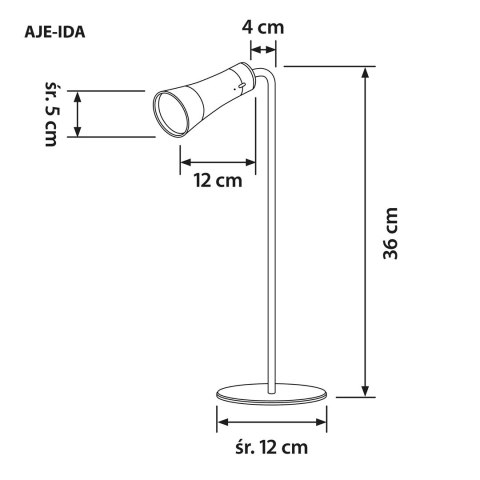 Activejet Lampka wielofunkcyjna LED Activejet AJE-IDA 4in1 Activejet Lampka wielofunkcyjna LED Activejet AJE-IDA 4in1