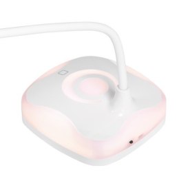 Activejet Nowoczesna lampka na biurko LED Activejet CLASSIC PLUS biała z funkcją oświetlenia nocnego