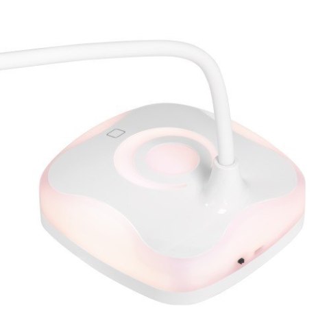 Activejet Nowoczesna lampka na biurko LED Activejet CLASSIC PLUS biała z funkcją oświetlenia nocnego Activejet Nowoczesna lampka na biurko LED Activejet CLASSIC PLUS biała z funkcją oświetlenia nocnego
