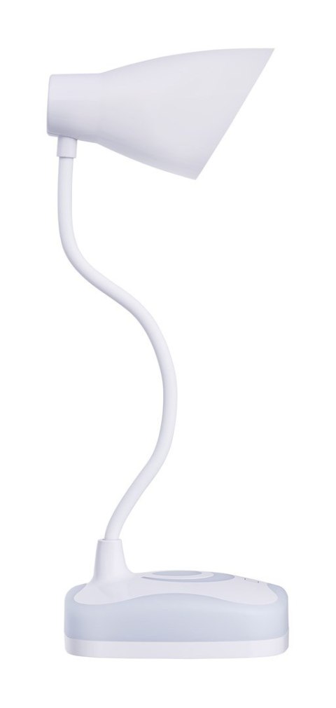 Activejet Nowoczesna lampka na biurko LED Activejet CLASSIC PLUS biała z funkcją oświetlenia nocnego Activejet Nowoczesna lampka na biurko LED Activejet CLASSIC PLUS biała z funkcją oświetlenia nocnego