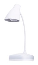 Activejet Nowoczesna lampka na biurko LED Activejet CLASSIC PLUS biała z funkcją oświetlenia nocnego