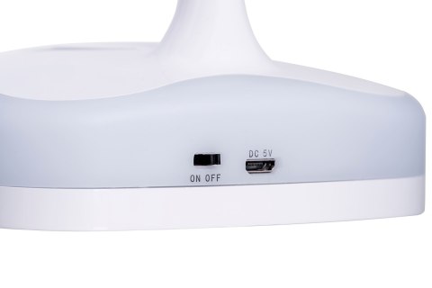Activejet Nowoczesna lampka na biurko LED Activejet CLASSIC PLUS biała z funkcją oświetlenia nocnego Activejet Nowoczesna lampka na biurko LED Activejet CLASSIC PLUS biała z funkcją oświetlenia nocnego