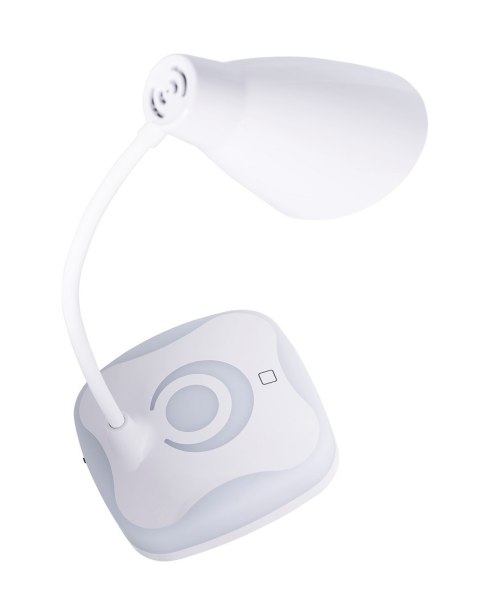 Activejet Nowoczesna lampka na biurko LED Activejet CLASSIC PLUS biała z funkcją oświetlenia nocnego Activejet Nowoczesna lampka na biurko LED Activejet CLASSIC PLUS biała z funkcją oświetlenia nocnego