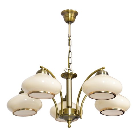 Activejet Żyrandol klasyczna lampa sufitowa wisząca Activejet RITA Patyna 5xE27 do salonu Activejet Żyrandol klasyczna lampa sufitowa wisząca Activejet RITA Patyna 5xE27 do salonu