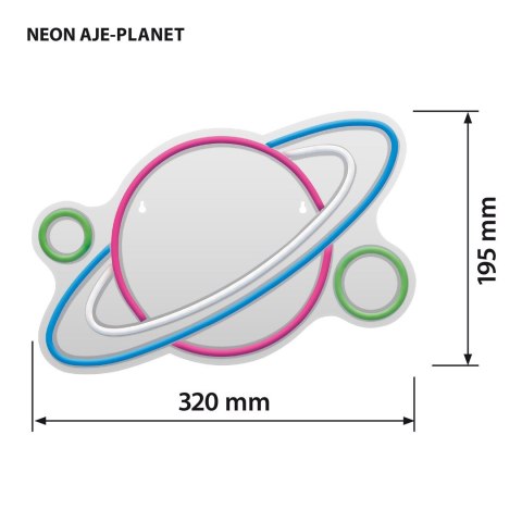 Activejet Neon LED Activejet AJE-NEON PLANET Activejet Neon LED Activejet AJE-NEON PLANET