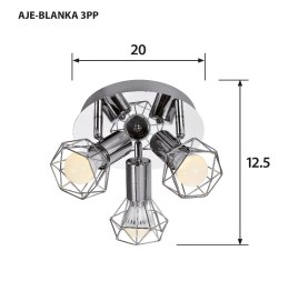 Activejet Plafon Activejet AJE-BLANKA 3PP (120 W; E14 x 3)