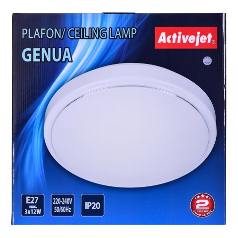 Activejet Plafon Activejet AJE-GENUA 3xE27 Activejet Plafon Activejet AJE-GENUA 3xE27
