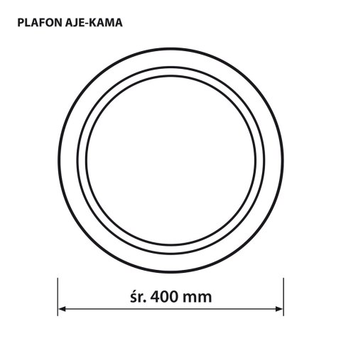 Activejet Plafon sufitowy LED Activejet AJE-KAMA 24W Activejet Plafon sufitowy LED Activejet AJE-KAMA 24W