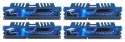 G.SKILL Zestaw pamięci G.SKILL RipjawsX F3-1600C9Q-32GXM (DDR3 DIMM; 4 x 8 GB; 1333 MHz; CL9)