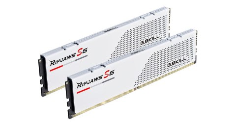 G.SKILL G.SKILL RIPJAWS S5 DDR5 2X32GB 6000MHZ CL30 XMP3 WHITE F5-6000J3040G32GX2-RS5W G.SKILL G.SKILL RIPJAWS S5 DDR5 2X32GB 6000MHZ CL30 XMP3 WHITE F5-6000J3040G32GX2-RS5W