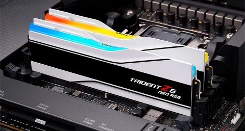 G.SKILL G.SKILL TRIDENT NEO AMD RGB DDR5 2X16GB 6400MHZ CL30 WHITE F5-6400J3039G16GX2-TZ5NRW G.SKILL G.SKILL TRIDENT NEO AMD RGB DDR5 2X16GB 6400MHZ CL30 WHITE F5-6400J3039G16GX2-TZ5NRW