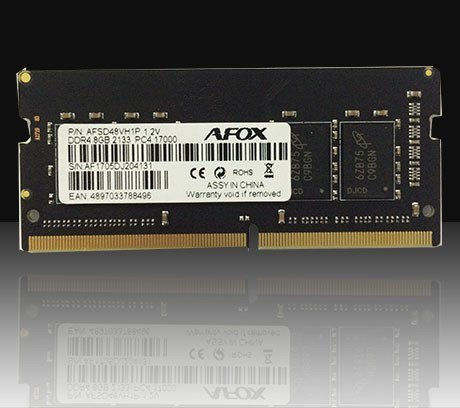 AFOX AFOX SO-DIMM DDR4 8GB 3200MHZ AFSD48PH1P AFOX AFOX SO-DIMM DDR4 8GB 3200MHZ AFSD48PH1P