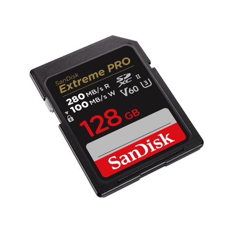 SanDisk KARTA SANDISK EXTREME PRO SDXC 128GB 280/100 MB/s V60 UHS-II SanDisk KARTA SANDISK EXTREME PRO SDXC 128GB 280/100 MB/s V60 UHS-II