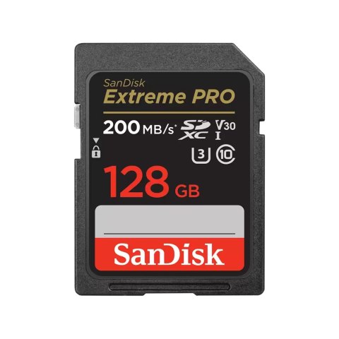 SanDisk SANDISK EXTREME PRO SDXC 128GB 200/90 MB/s A2 SanDisk SANDISK EXTREME PRO SDXC 128GB 200/90 MB/s A2