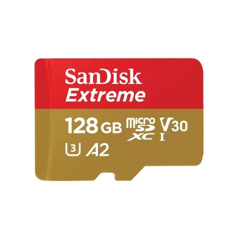 SanDisk SANDISK EXTREME microSDXC 128 GB 190/90 MB/s A2 SanDisk SANDISK EXTREME microSDXC 128 GB 190/90 MB/s A2
