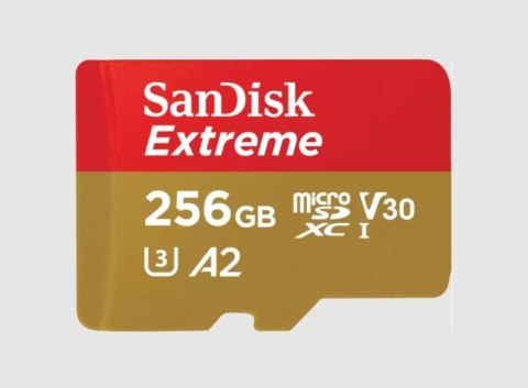SanDisk SANDISK EXTREME microSDXC 256 GB 190/130 MB/s A2 SanDisk SANDISK EXTREME microSDXC 256 GB 190/130 MB/s A2