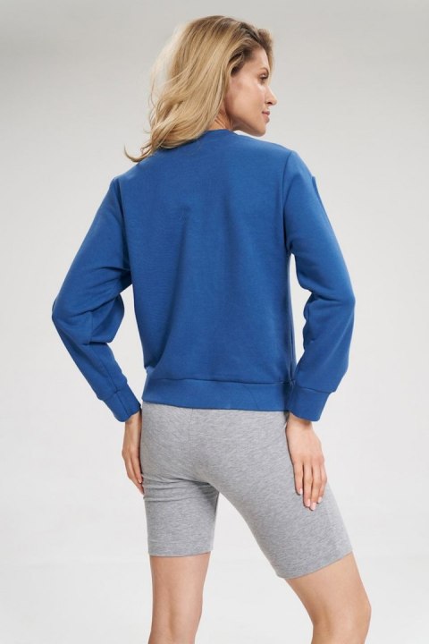 Bluza Damska Model M803 Blue - Figl Bluza Damska Model M803 Blue - Figl