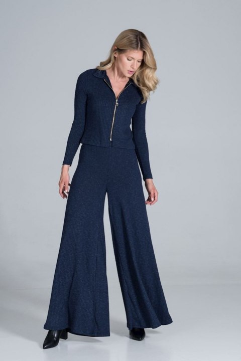 Bluzka Model M823 Navy - Figl Bluzka Model M823 Navy - Figl