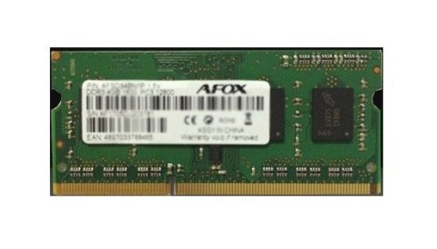 AFOX AFOX SO-DIMM DDR4 16G 2666MHZ MICRON CHIP AFSD416FS1P AFOX AFOX SO-DIMM DDR4 16G 2666MHZ MICRON CHIP AFSD416FS1P