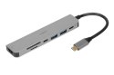 IBOX IBOX HUB USB IUH3SL4K SLIM USB3.2 HDMI 4K PD100W