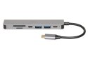 IBOX IBOX HUB USB IUH3SL4K SLIM USB3.2 HDMI 4K PD100W