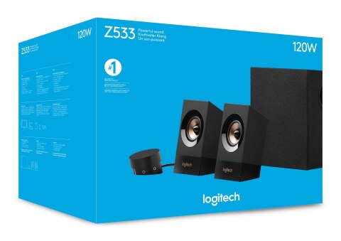 Logitech Głośniki Logitech 980-001054 (2.1; kolor czarny) Logitech Głośniki Logitech 980-001054 (2.1; kolor czarny)