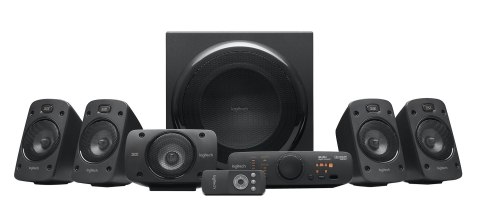 Logitech Zestaw głośników Logitech Z-906 980-000468 (5.1; kolor czarny) Logitech Zestaw głośników Logitech Z-906 980-000468 (5.1; kolor czarny)
