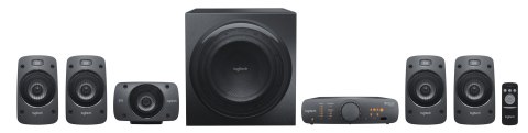 Logitech Zestaw głośników Logitech Z-906 980-000468 (5.1; kolor czarny) Logitech Zestaw głośników Logitech Z-906 980-000468 (5.1; kolor czarny)