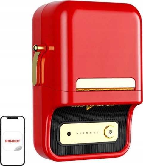 NiiMbot Drukarka etykiet Niimbot B21S Red NiiMbot Drukarka etykiet Niimbot B21S Red
