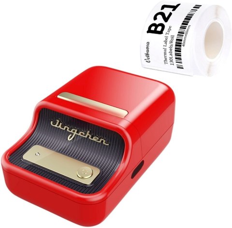 NiiMbot Drukarka etykiet Niimbot B21S Red NiiMbot Drukarka etykiet Niimbot B21S Red