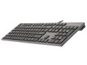 A4 TECH Klawiatura membranowa A4 TECH KV-300H A4TKLA39976 (USB 2.0; (US); kolor czarny)