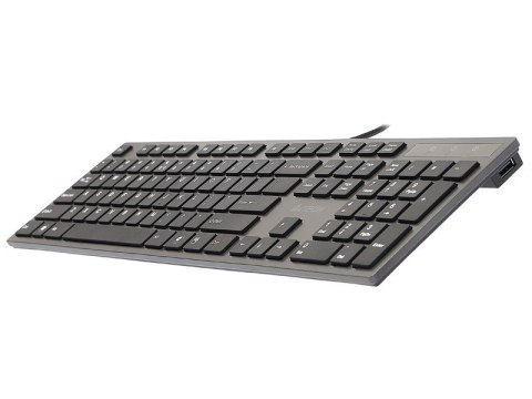 A4 TECH Klawiatura membranowa A4 TECH KV-300H A4TKLA39976 (USB 2.0; (US); kolor czarny) A4 TECH Klawiatura membranowa A4 TECH KV-300H A4TKLA39976 (USB 2.0; (US); kolor czarny)