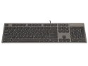A4 TECH Klawiatura membranowa A4 TECH KV-300H A4TKLA39976 (USB 2.0; (US); kolor czarny)