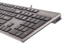 A4 TECH Klawiatura membranowa A4 TECH KV-300H A4TKLA39976 (USB 2.0; (US); kolor czarny)