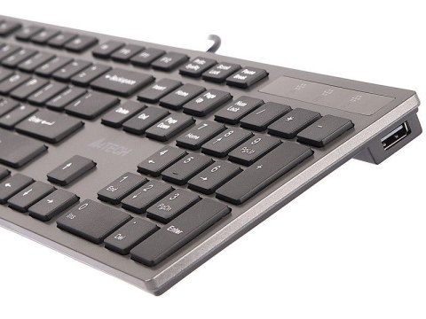 A4 TECH Klawiatura membranowa A4 TECH KV-300H A4TKLA39976 (USB 2.0; (US); kolor czarny) A4 TECH Klawiatura membranowa A4 TECH KV-300H A4TKLA39976 (USB 2.0; (US); kolor czarny)